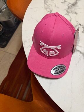 Nasty Pig Bright Pink Logo Cap